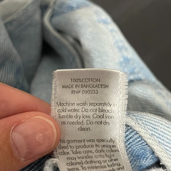 Pacsun Womens Baggy Carpenter Jeans Sz 26 Wide Leg Streetwear Utilitarian Grunge - Picture 7 of 8